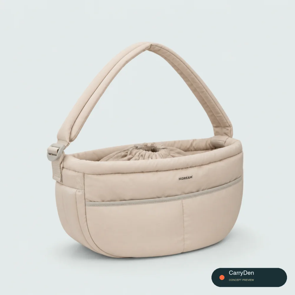 HiDREAM Soft Fufu Pet Crossbody Bag